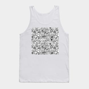 Abstract Ethnic Pattern Tank Top